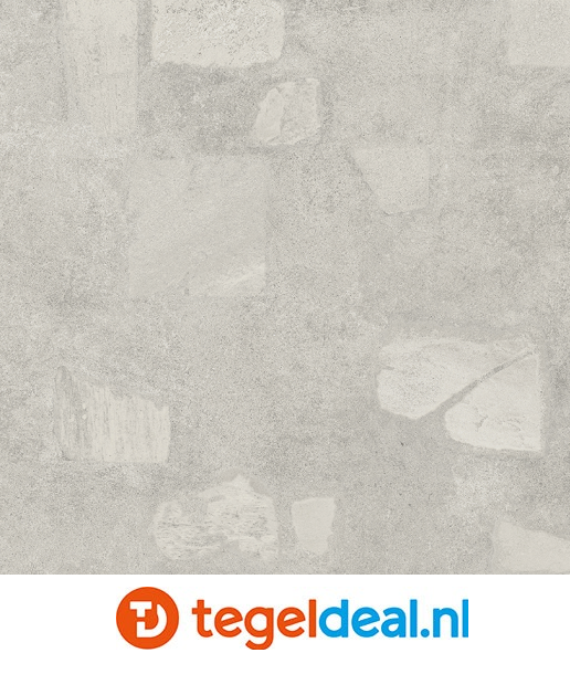 SIL Ceramiche, Concrediana ART CHALK, 120x120 cm Natural