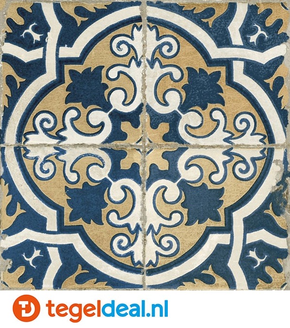 Peronda, Fs Original / Fs-2, 45x45 cm, vintage patroontegels