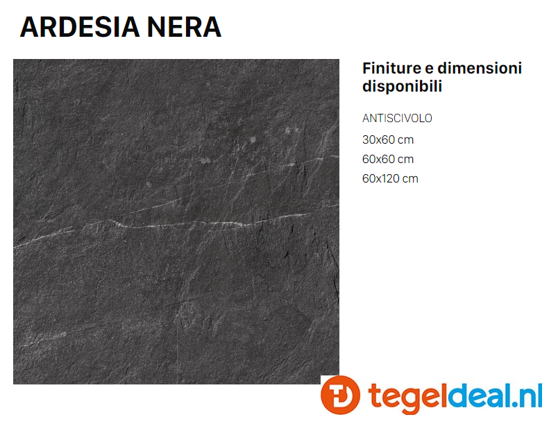 MOZ Supergres Stonework Ardesia Nera Mozaïek