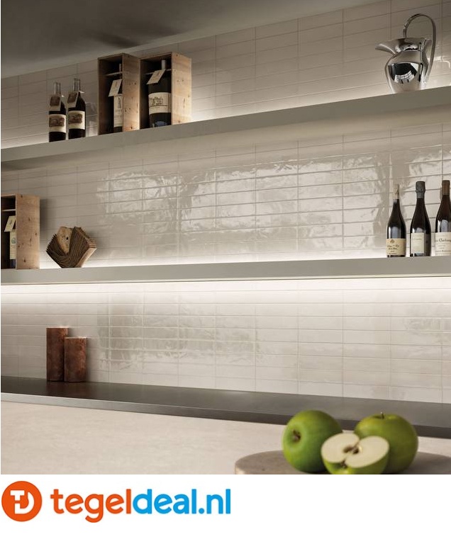 Supergres Bricksy, 6x24 cm, wandtegels 