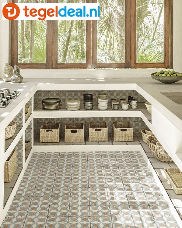 Nanda Tiles, Loft, 20x20 cm, patroontegels