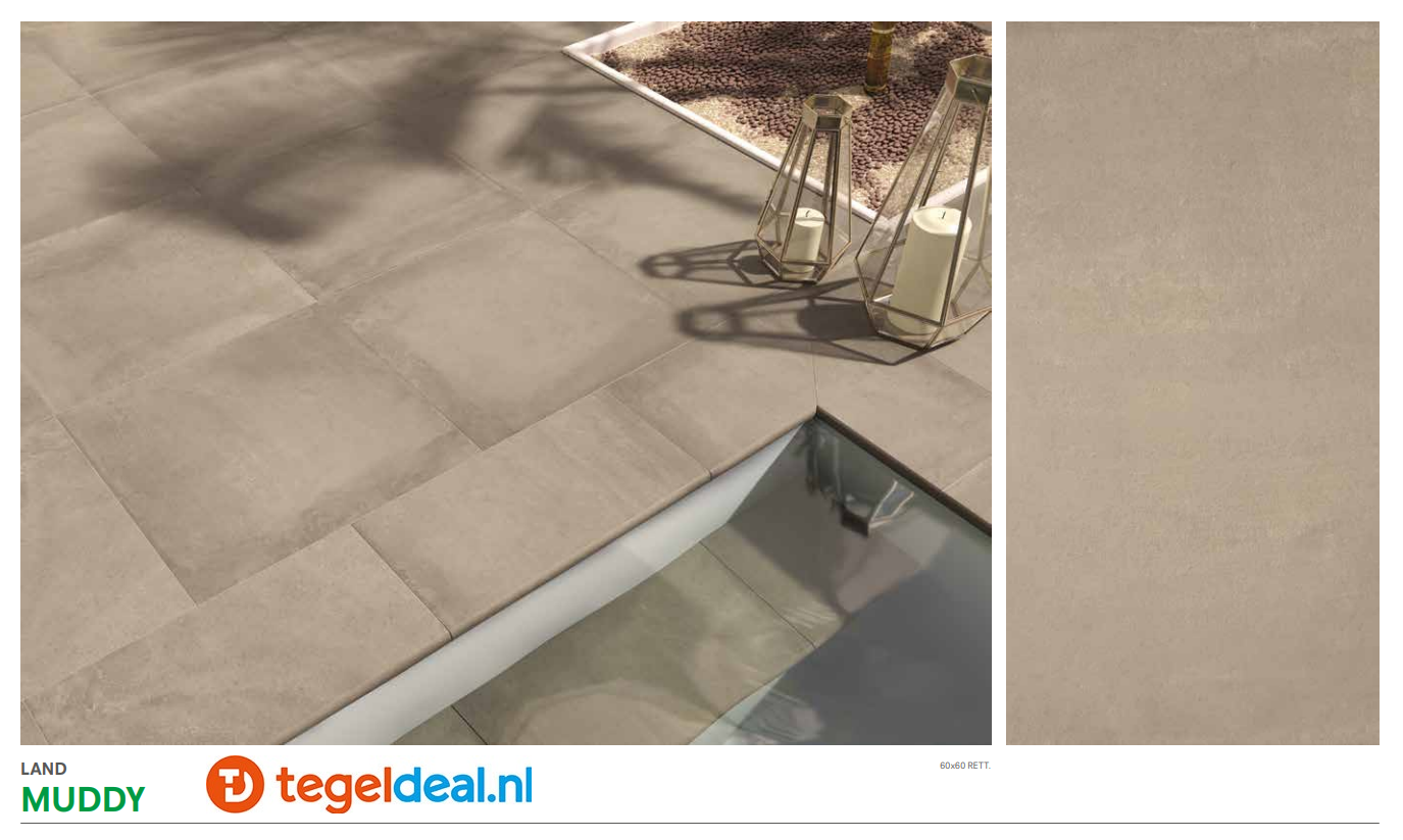 TRT Castelvetro, Concept Land MUDDY, 80x80x2 cm, XLD80R6