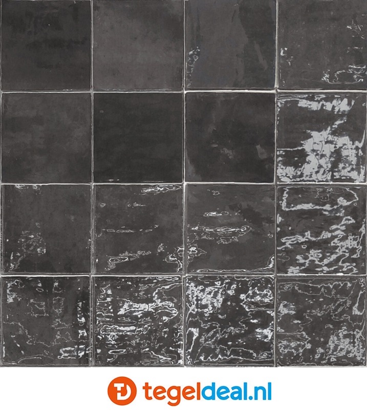 WDT Handvorm Life, Artisan CHARCOAL, 13x13 cm WDT Handvorm Life, Artisan CHARCOAL, 13x13 cm
