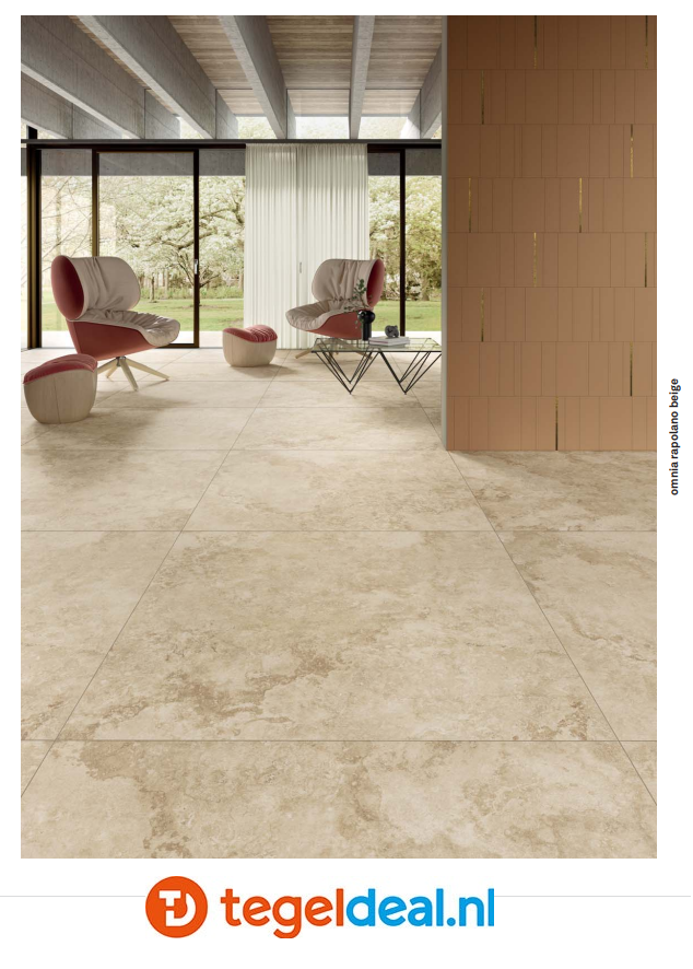 WDT Keope Omnia Rapolano Beige, 60 x 120 cm Crossing 3D WDT Keope Omnia Rapolano Beige, 60 x 120 cm Crossing 3D