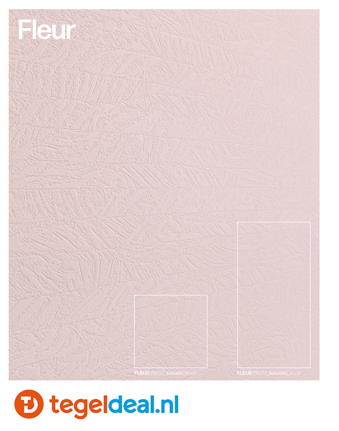 Mirage Plumage, tegels voor vloer en wand in 5 kleuren Mirage Plumage, tegels voor vloer en wand in 5 kleuren