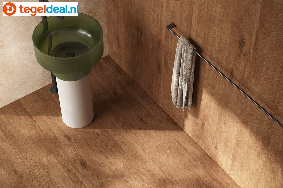 Ermes Aurelia, Bosco, Quercia 20x120 cm, houtlook tegels