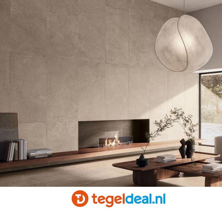Supergres Whisper WARM, 60x120x2 cm T_20, natuursteenlook terrastegels Supergres Whisper WARM, 60x120x2 cm T_20, natuursteenlook terrastegels