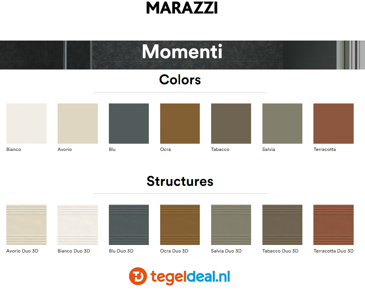 Marazzi Momenti, 40x120 cm wandtegels