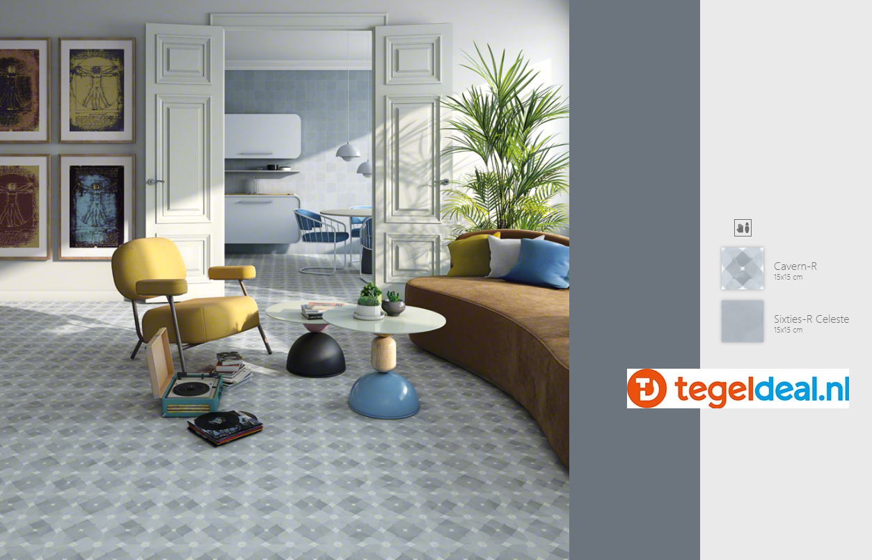 VLT Vives Pop Tile, 15x15 cm, 10 decors VLT Vives Pop Tile, 15x15 cm, 10 decors