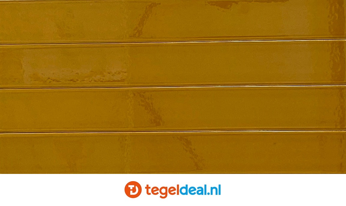 Equipe, Vitral HONEY REACTIVE, 5x40 cm, art. 31169, glanzende wandtegels 