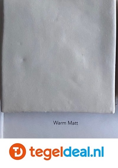 WOW Design, Fez WARM Matt, 6,2x12,5 cm handvorm wandtegels