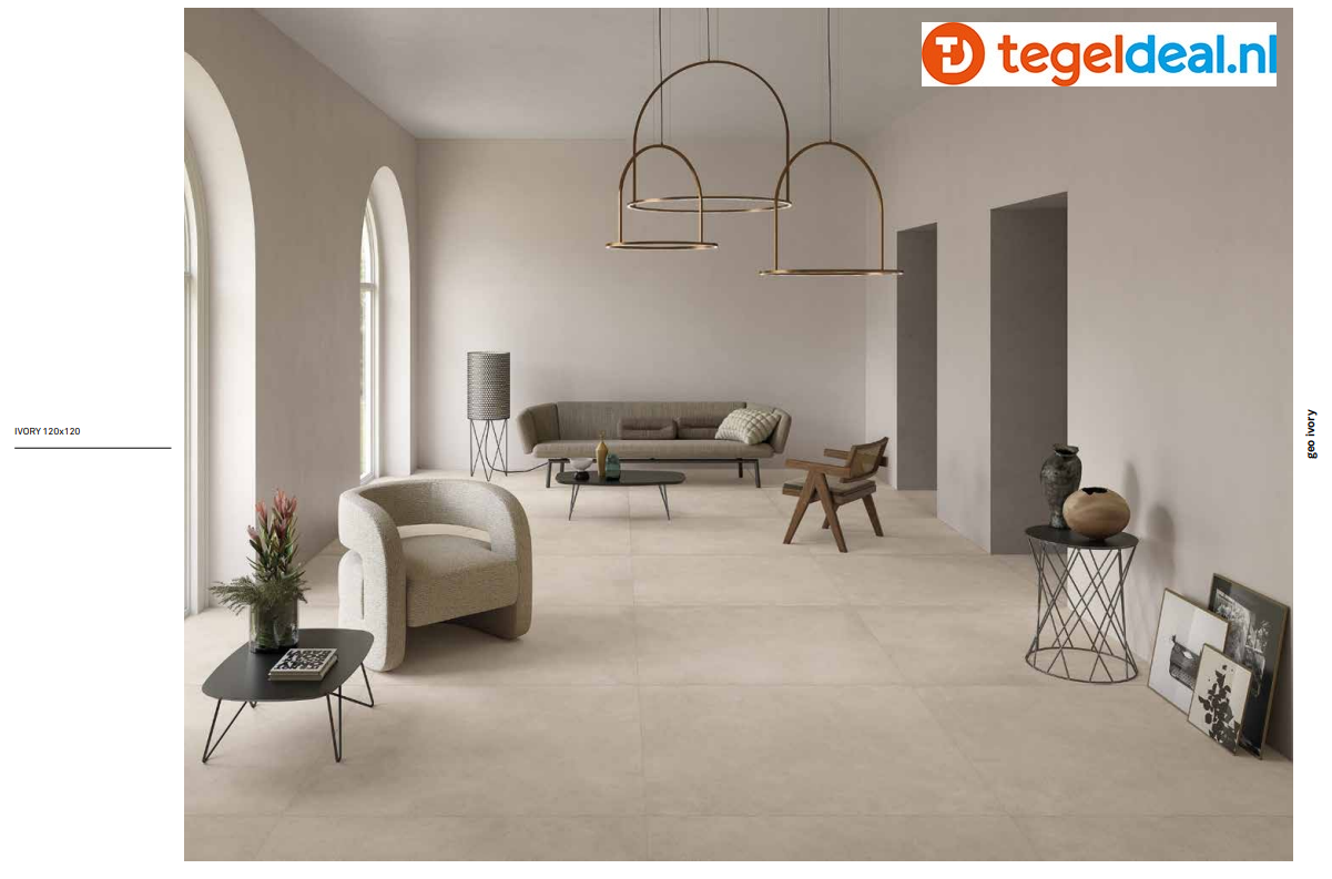 VLT en TRT KEOPE Geo, betonlook tegels VLT en TRT KEOPE Geo, betonlook tegels