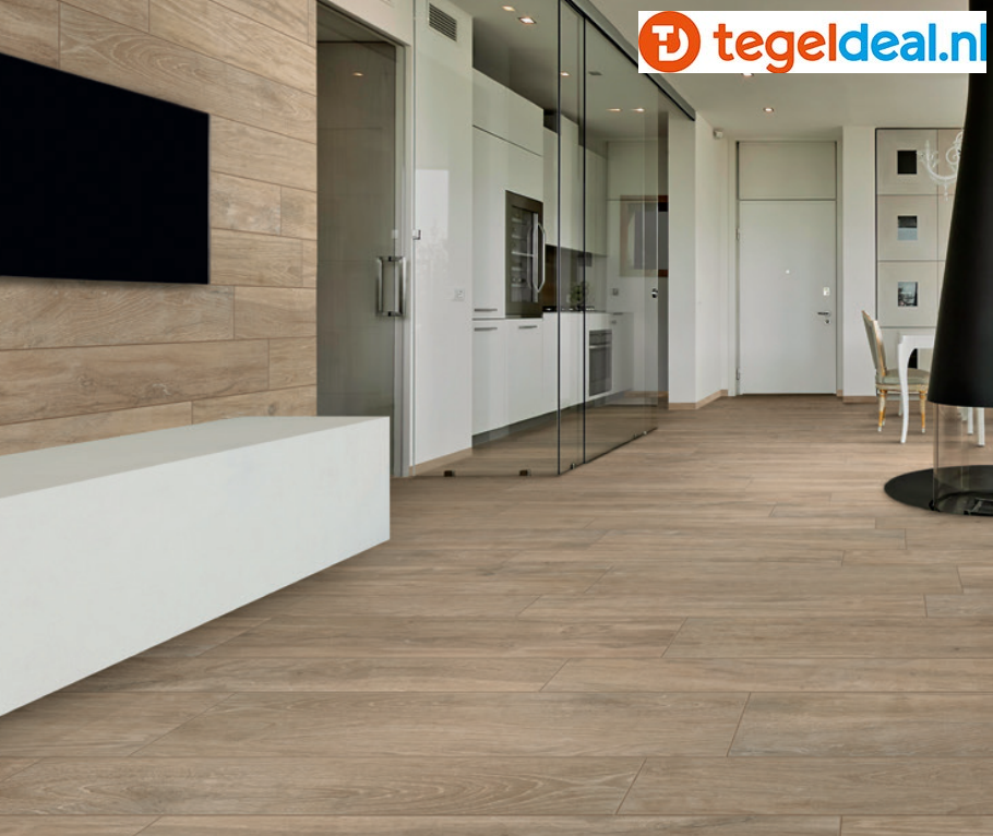 VLT Italwood Bark, 30x120 cm, keramische houtlook