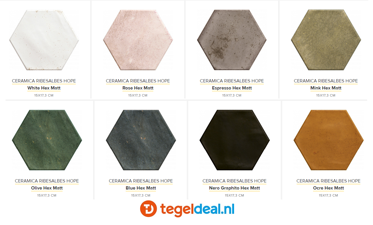 VLT Ribesalbes Hope MINK mat, 15x17,3 cm hexagon VLT Ribesalbes Hope MINK mat, 15x17,3 cm hexagon