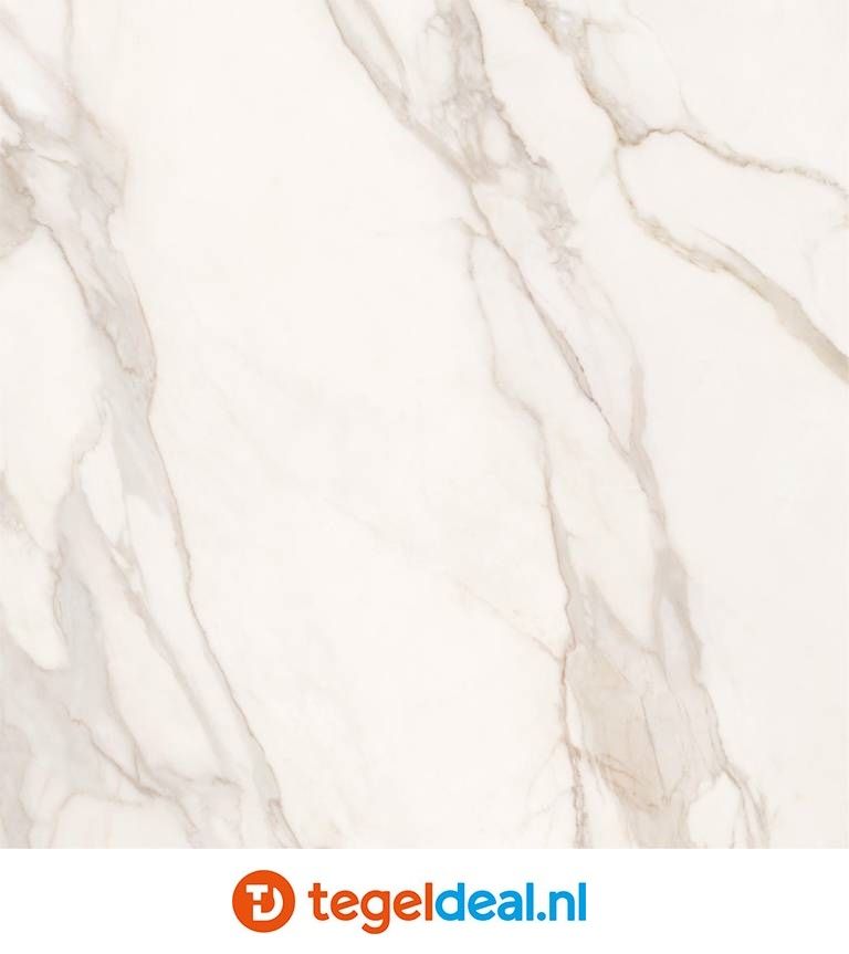 Supergres Purity of Marble, Calacatta Lux, 60x120 cm, marmerlook tegels Supergres Purity of Marble, Calacatta Lux, 60x120 cm, marmerlook tegels