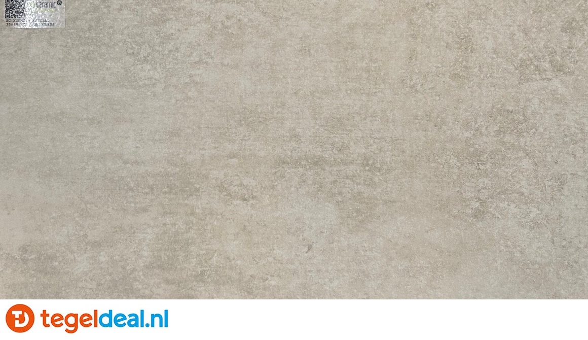 Ecoceramic, Norwich NATURAL, 60x60 cm, cementlook tegels