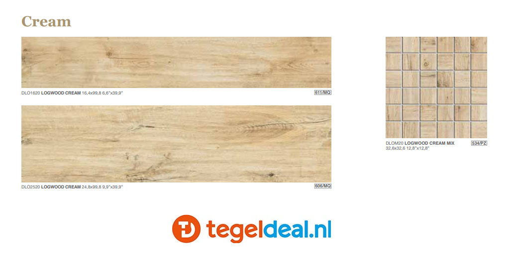 VLT DOM Logwood, houtlook VLT DOM Logwood, houtlook