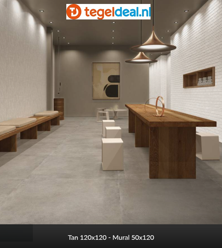 Supergres Your Match TAN, 30x60 cm GRIP, TN3G cementlook tegels