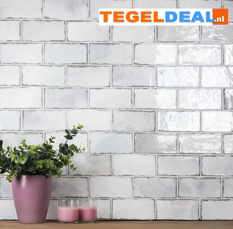 WDT Nanda Tiles, Manhattan, Sedate White, 7,5x15 cm
