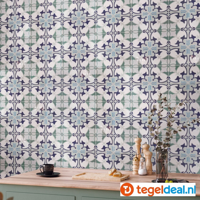 WDT Nanda Tiles, Melody, 13x13 cm WDT Nanda Tiles, Melody, 13x13 cm