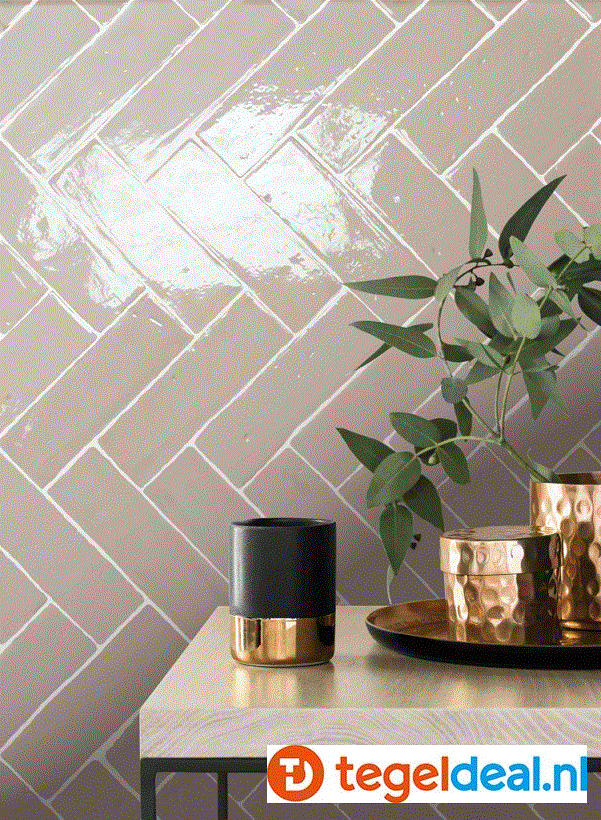 WDT Nanda Tiles, Laurel Clay, 6x20 cm