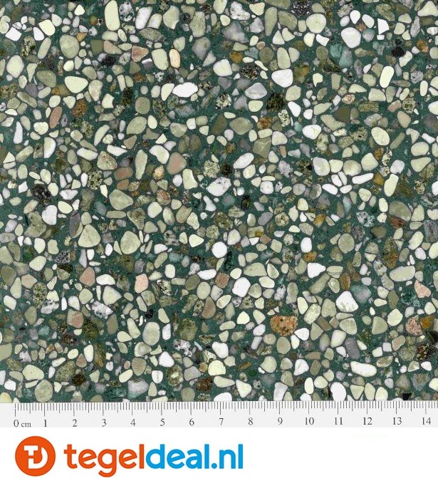 ACTIE - Terrazzo Ecostone Fenice / Ference, 40x40x1,5 cm, EV-2090 - OP VOORRAAD