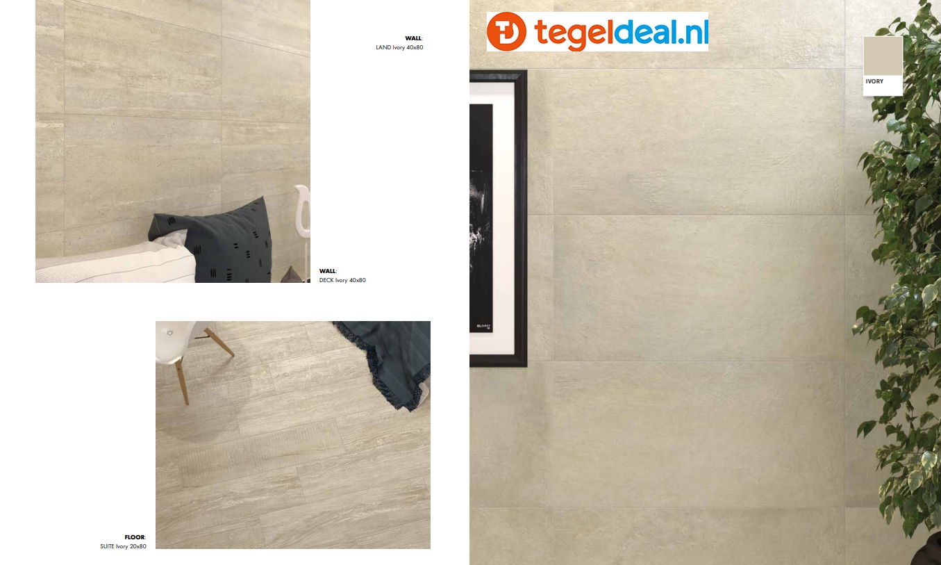 Castelvetro, Concept Land IVORY, 30x60 cm, CLD36R2