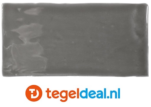 Equipe, Masia GRIS OSCURO, 7,5x15 cm, art 20714, handvorm wandtegels
