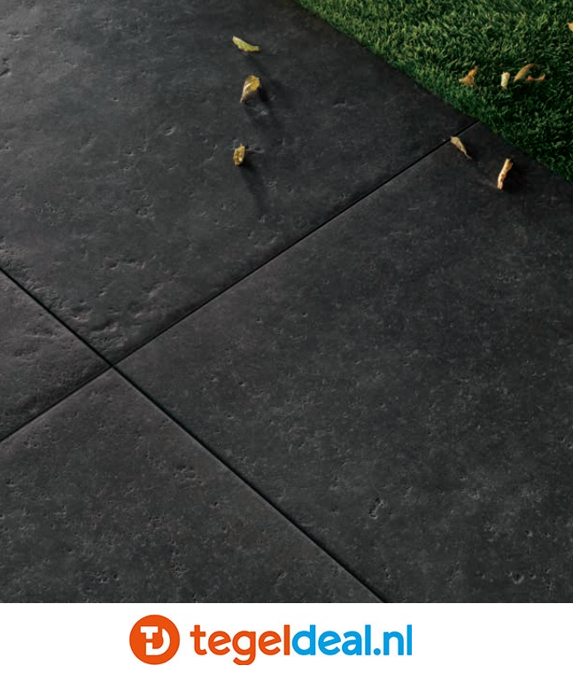 OPRUIMING: Terrastegels Novoceram, Icone Blue - 60x60x2 cm - 21,24 m2 voor 650,00 euro