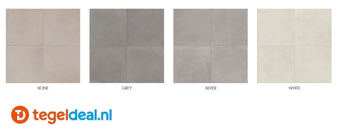 ABK Docks, cementlook tegels voor vloer en wand 