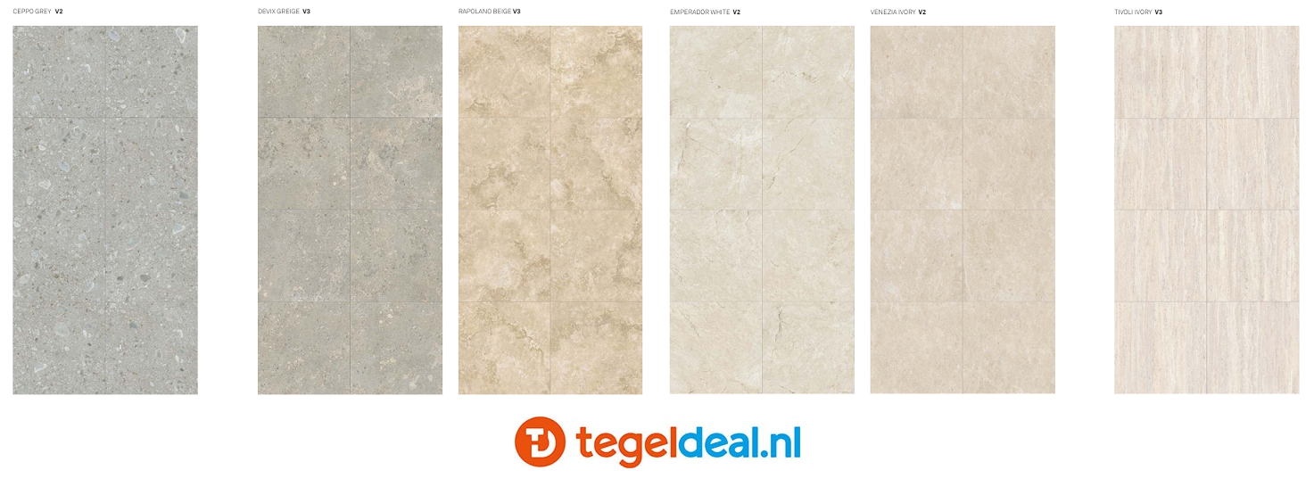 KEOPE Omnia Ceppo Grey, 60x120x2 cm, terrastegels