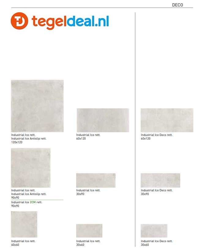 SIL Ceramiche, Industrial ICE, 120x120 cm GRIP, betonlook tegels SIL Ceramiche, Industrial ICE, 120x120 cm GRIP, betonlook tegels
