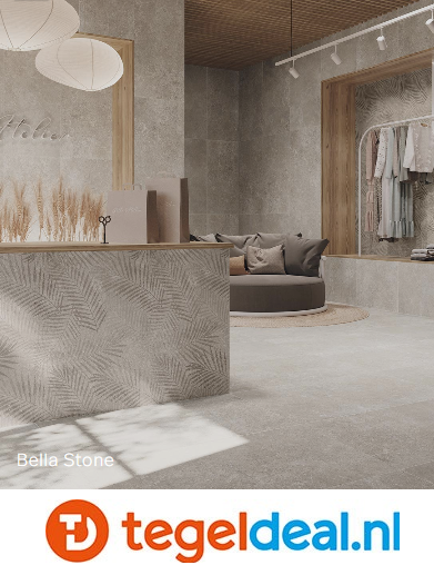 Colorker, Bella Stone, natuursteenlook tegels Colorker, Bella Stone, natuursteenlook tegels