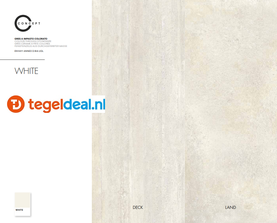 Castelvetro, serie Concept Deck, natuursteenlook tegels Castelvetro, serie Concept Deck, natuursteenlook tegels