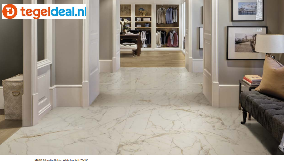 Marazzi Allmarble, Golden White, 60x60 cm M4GP