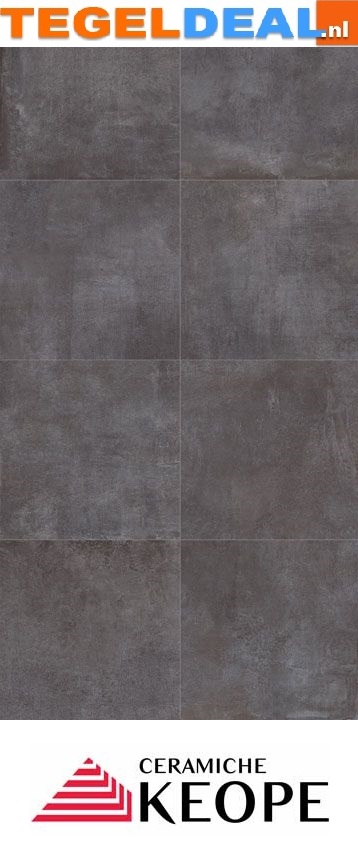 KEOPE Noord Anthracite, 60x120 cm 