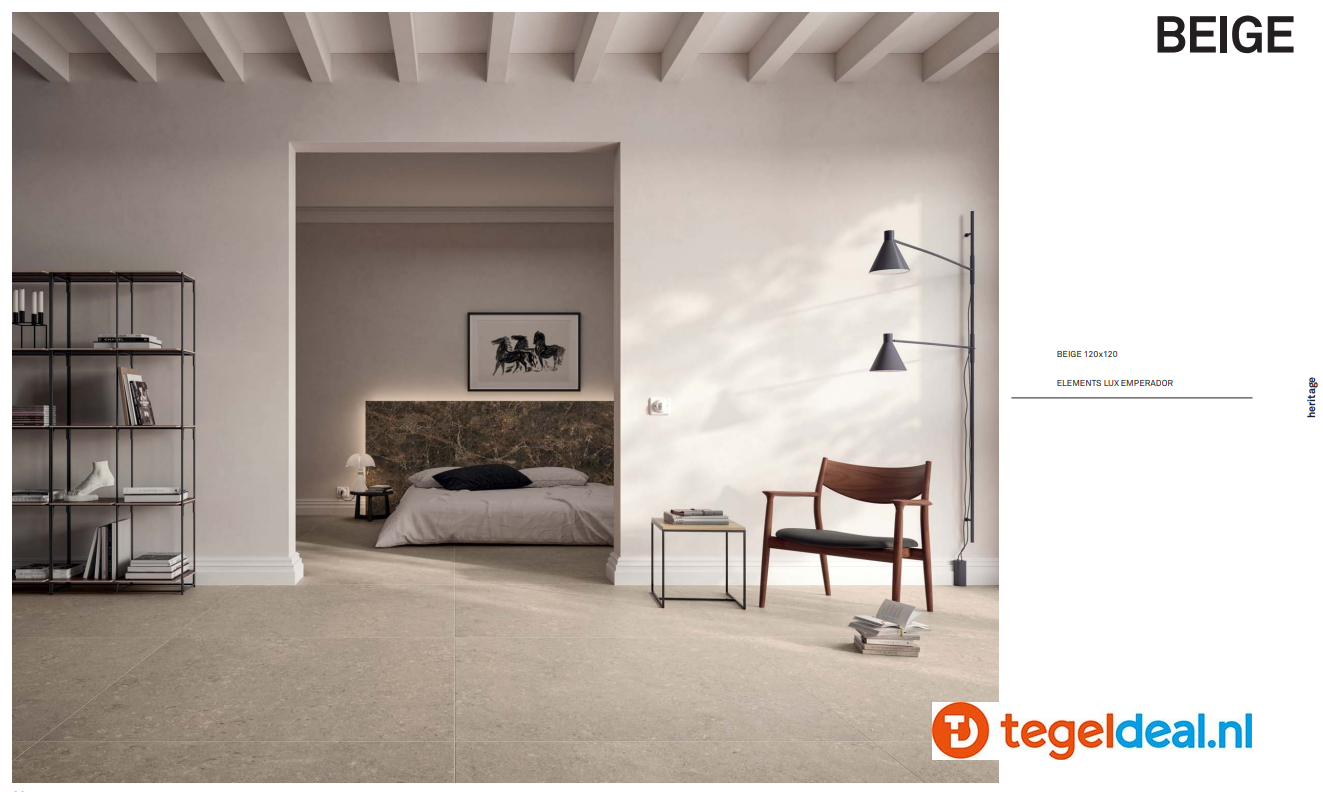 VLT en TRT KEOPE Heritage, natuursteenlook tegels