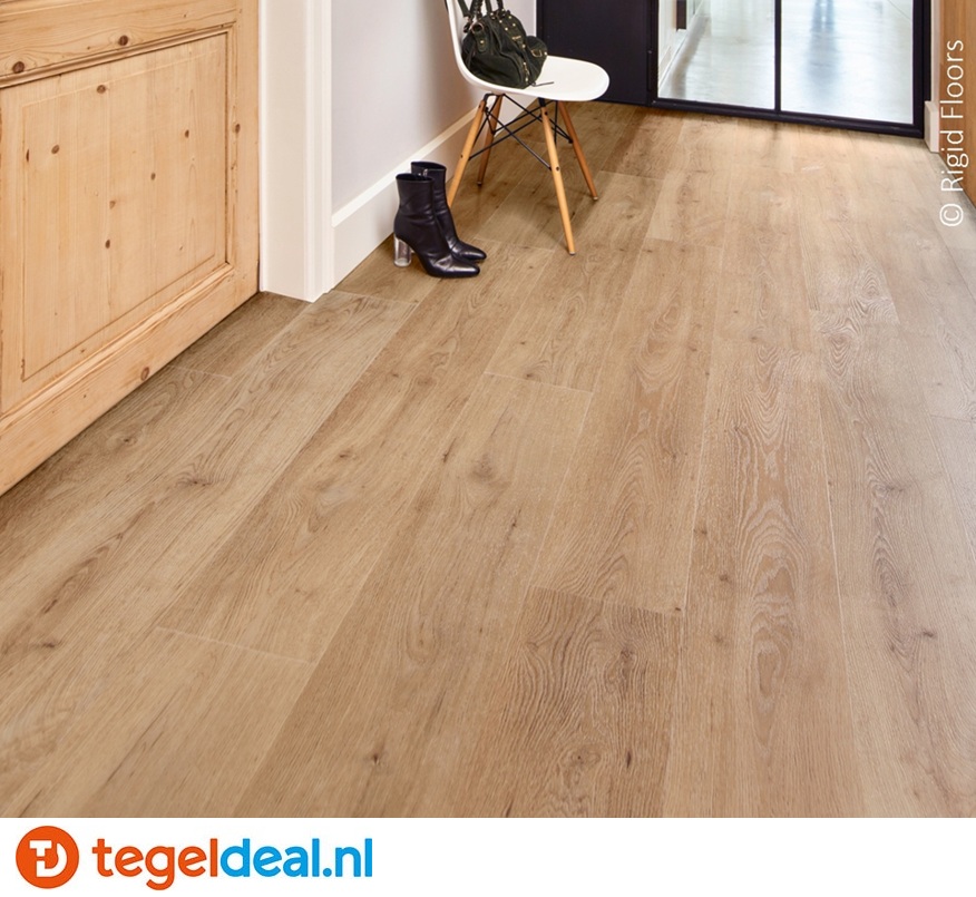OAK Plank, 18x122x0,5 cm, A16050, Rigid SPC Click Vloer      