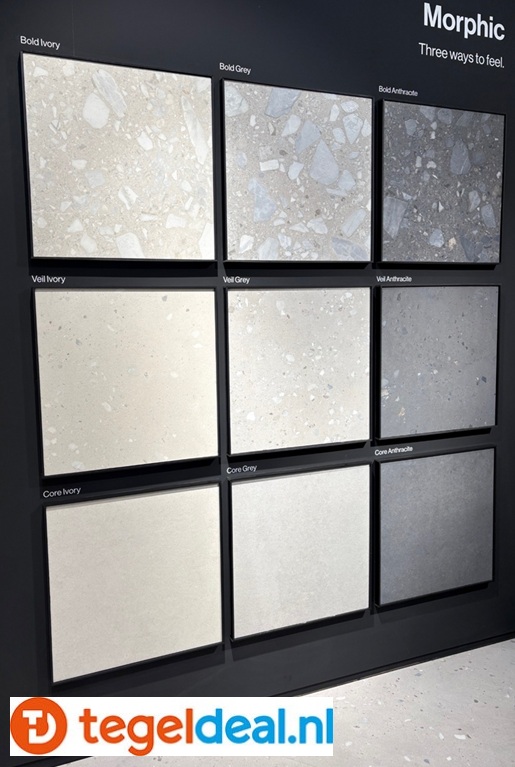 EnergieKer Morphic, natuursteenlook tegels voor vloer en wand 