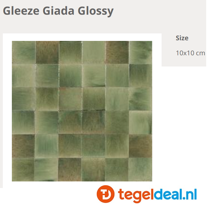 WDT Ragno Gleeze GIADA, 10x10 cm, R8GN