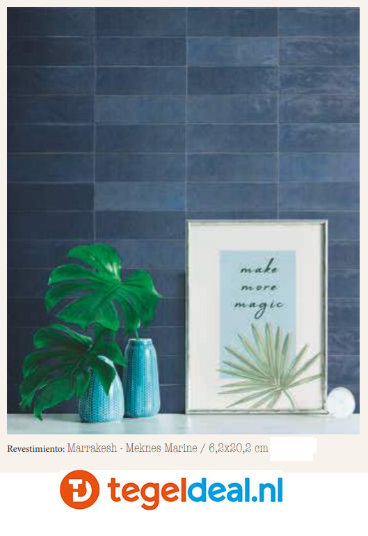 WDT Nanda Tiles, Marrakesh, 6x20 cm WDT Nanda Tiles, Marrakesh, 6x20 cm