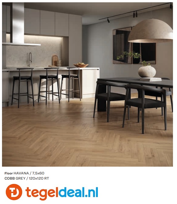 Supergres 4EVER HAVANA, 20x180 cm houtlook tegels 