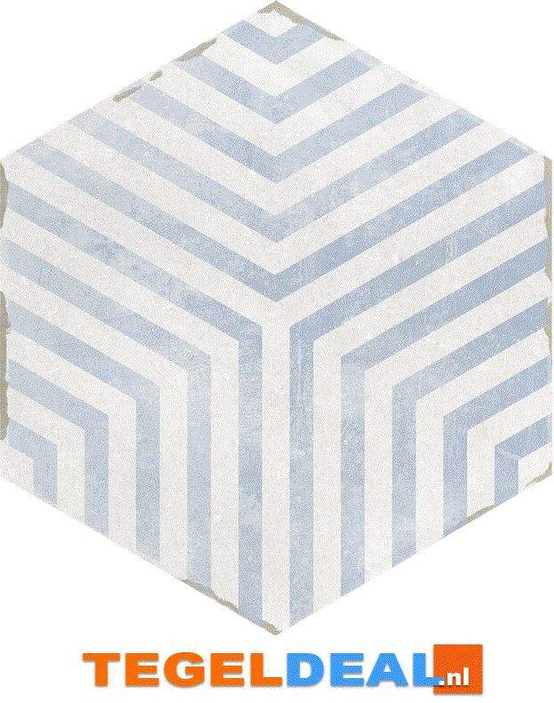 VLT Nanda Tiles, Capri, 14x16 cm, hexagon VLT Nanda Tiles, Capri, 14x16 cm, hexagon