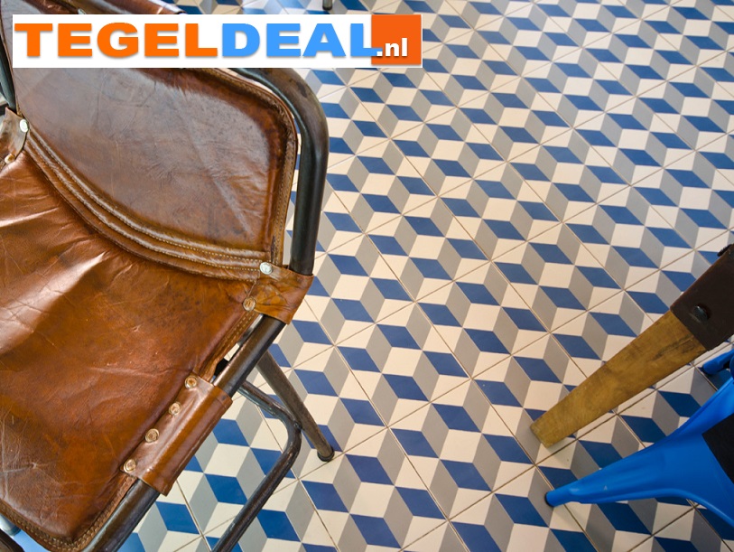 Vives 1900 GUELL 1, 20x20 cm, patroontegels Vives 1900 GUELL 1, 20x20 cm, patroontegels