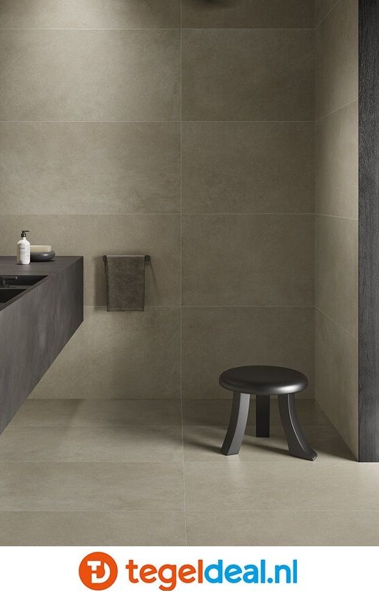 OPRUIMING : 5,76 m2 Ermes Aurelia, Aria, Taupe, 60x60 cm, vloer- en wandtegels - 5,76 m2 voor 120,00 euro 