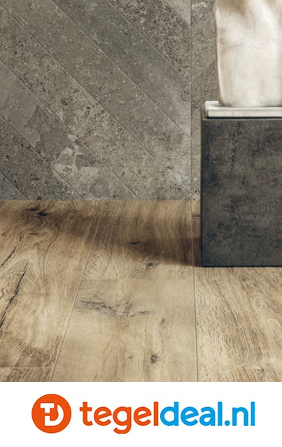 ASCOT DOM, Signature Wood TAUPE, 20x120 cm 02DSW1220A