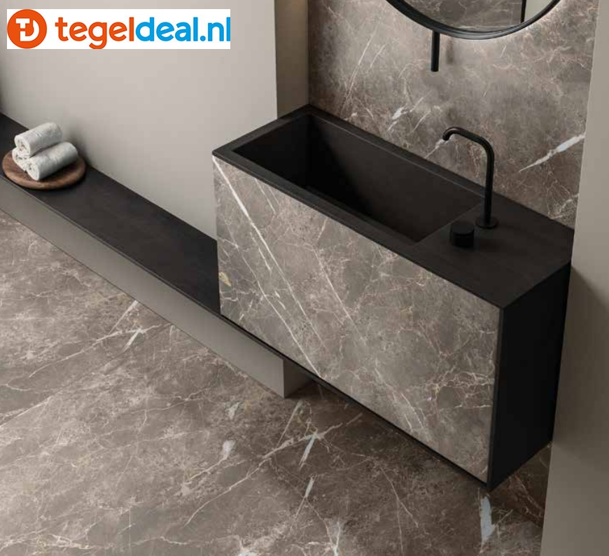 KEOPE Elements Lux, PERSIAN GREY Silky, 120x120 cm