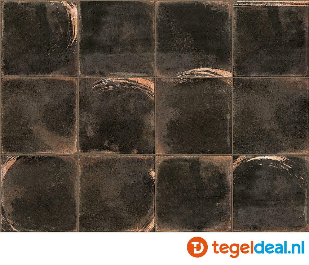 Nanda Tiles, Bottega, 10x20 cm (pre-cut 10x10 cm effect) wandtegels 