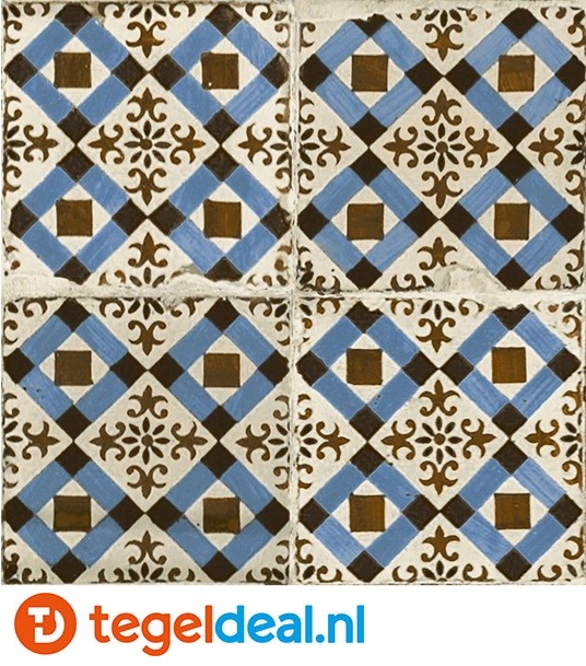 Peronda, Fs Original / Fs-4, 45x45 cm, vintage patroontegels