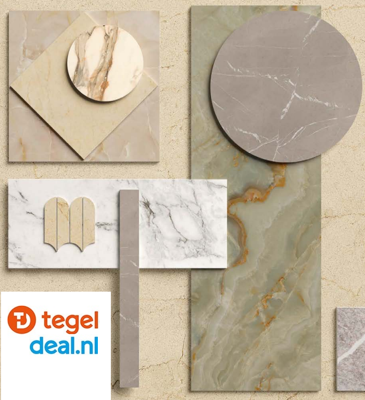 Marazzi, Allmarble, marmerlook tegels - 27 kleuren - 5 formaten